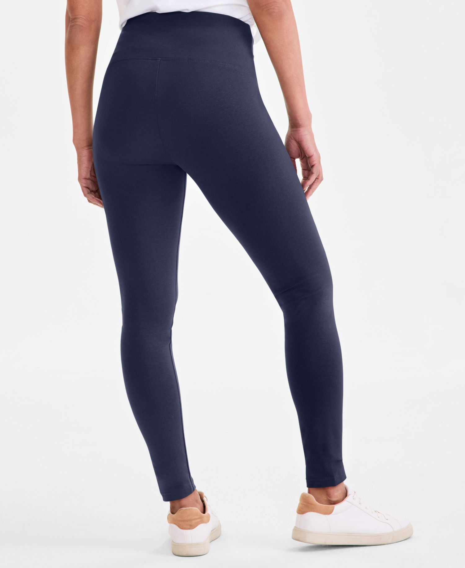 Petite High-Rise Basic Leggings