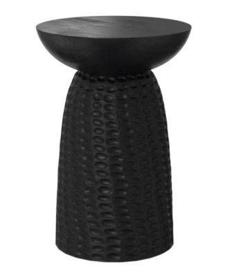 Boyd 16" Mango Wood Solid Tall Accent Table