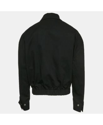 Women's Black Cotton Les Sculptures The Salti Jacket