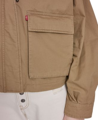 Women's Stand Collar Zipper Jacket