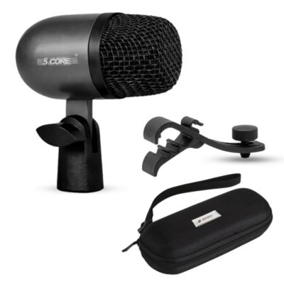 5Core Tom Snare Mic Cardioid Dynamic Microphone for Drum Kit Percussion Instrument