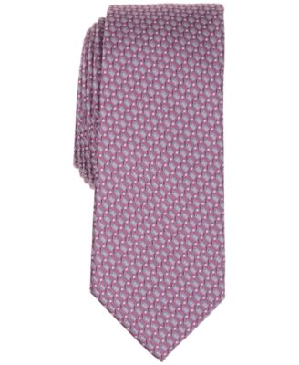 Men's Renato Geometric Pattern Slim Tie