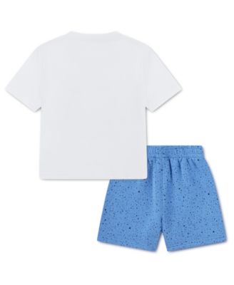 Boys' Toddler 2T-4T The Greatest Speckle T-Shirt & Shorts, 2-Piece Set