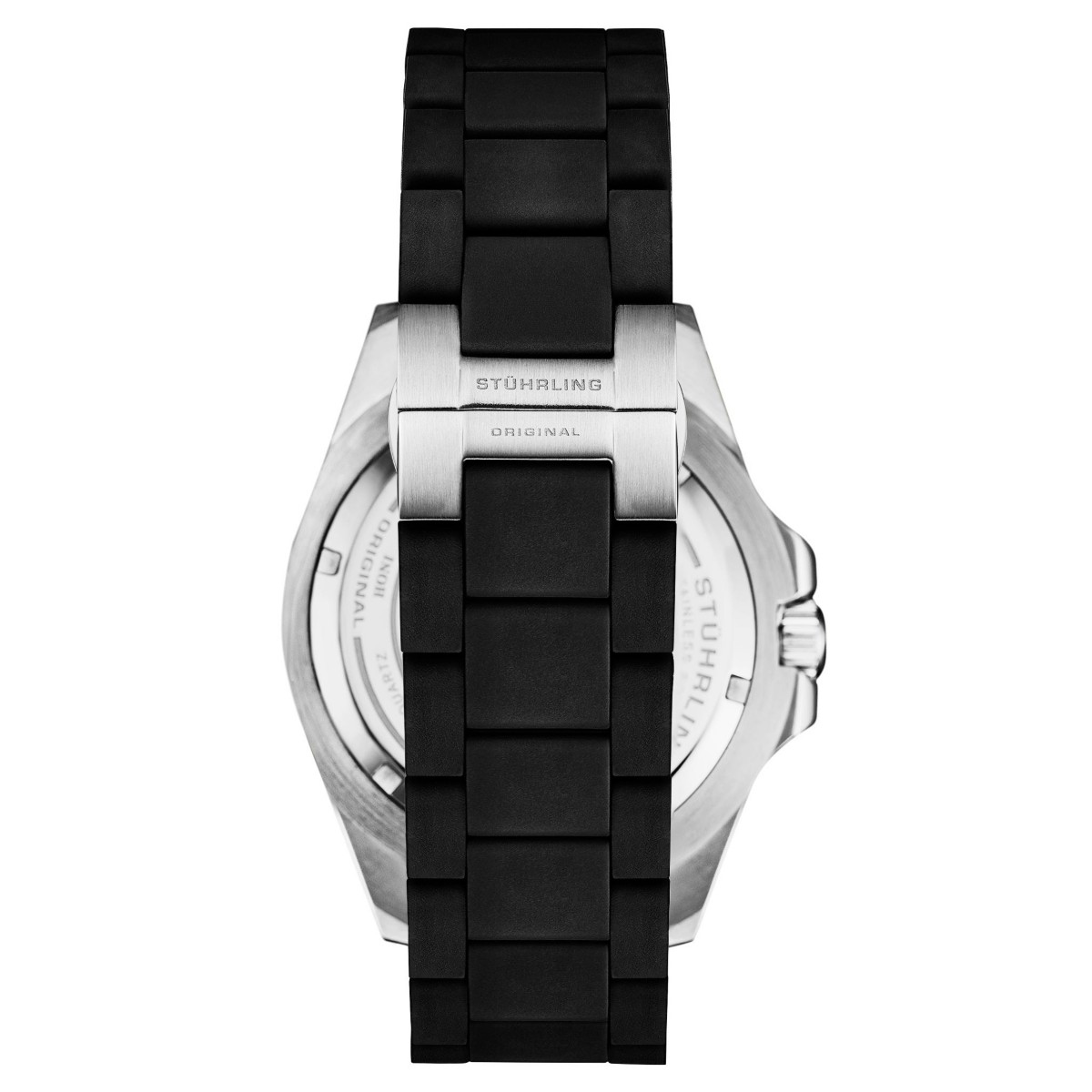 Мужские швейцарские часы-дайвер Stuhrling Depthmaster Heritage 4087, 44 мм — фото 3