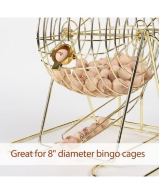 7/8-Inch Solid Wooden Replacement Bingo Balls for Parties, Bingo Nights, Prize Raffles