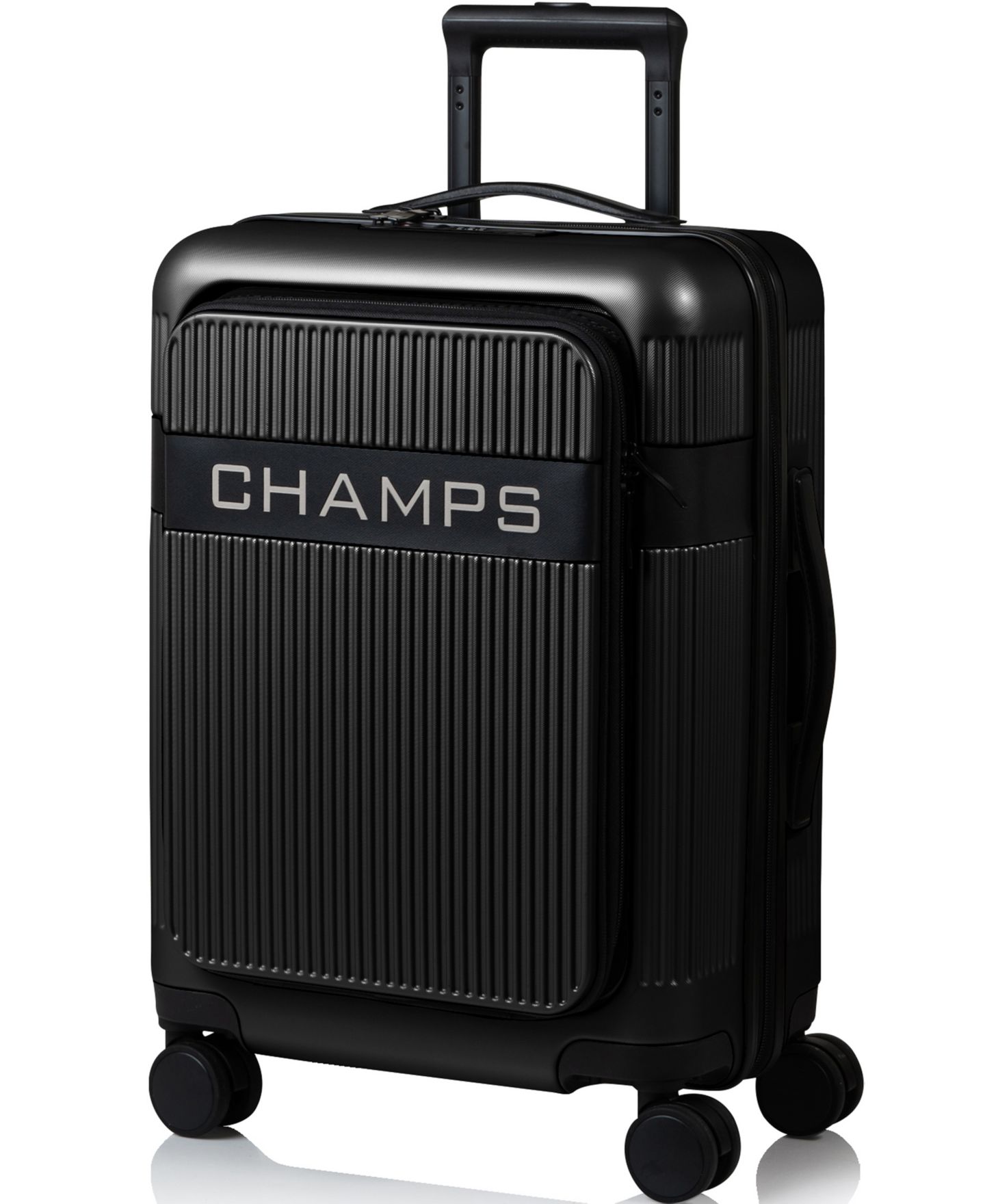Чемодан CHAMPS Onyx II Collection Small Carry-on Luggage, цвет: Чёрный — фото 1