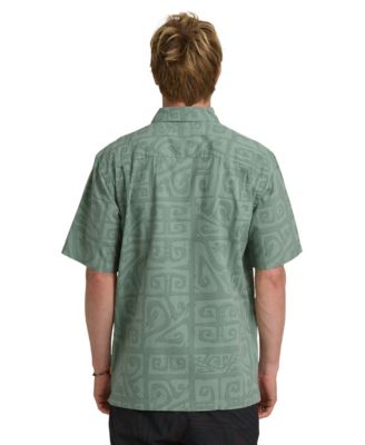 Quiksilver Men's Tiki Beach Short-Sleeve Shirt