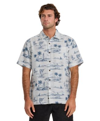 Quiksilver Men's Sail Away Short-Sleeve Shirt