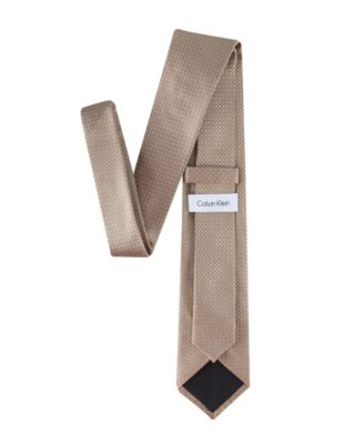 Men's Grid Pattern Silk Tie