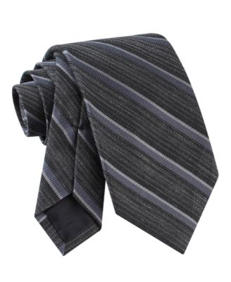 Men's Silk & Linen Blend Striped Tie