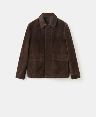 Men's Suede Leather Jacket