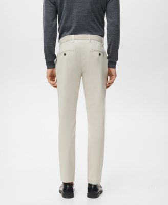 Men's Prato Cropped Tapered Chino Pants