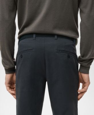 Men's Prato Cropped Tapered Chino Pants