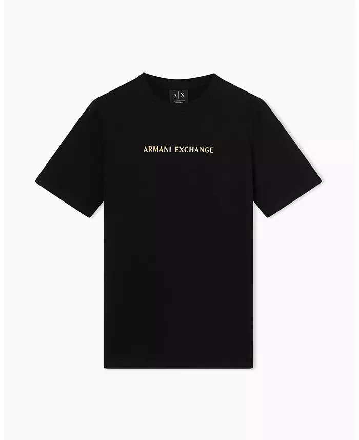 Men's Black and Gold T-Shirt - thumbnail 4