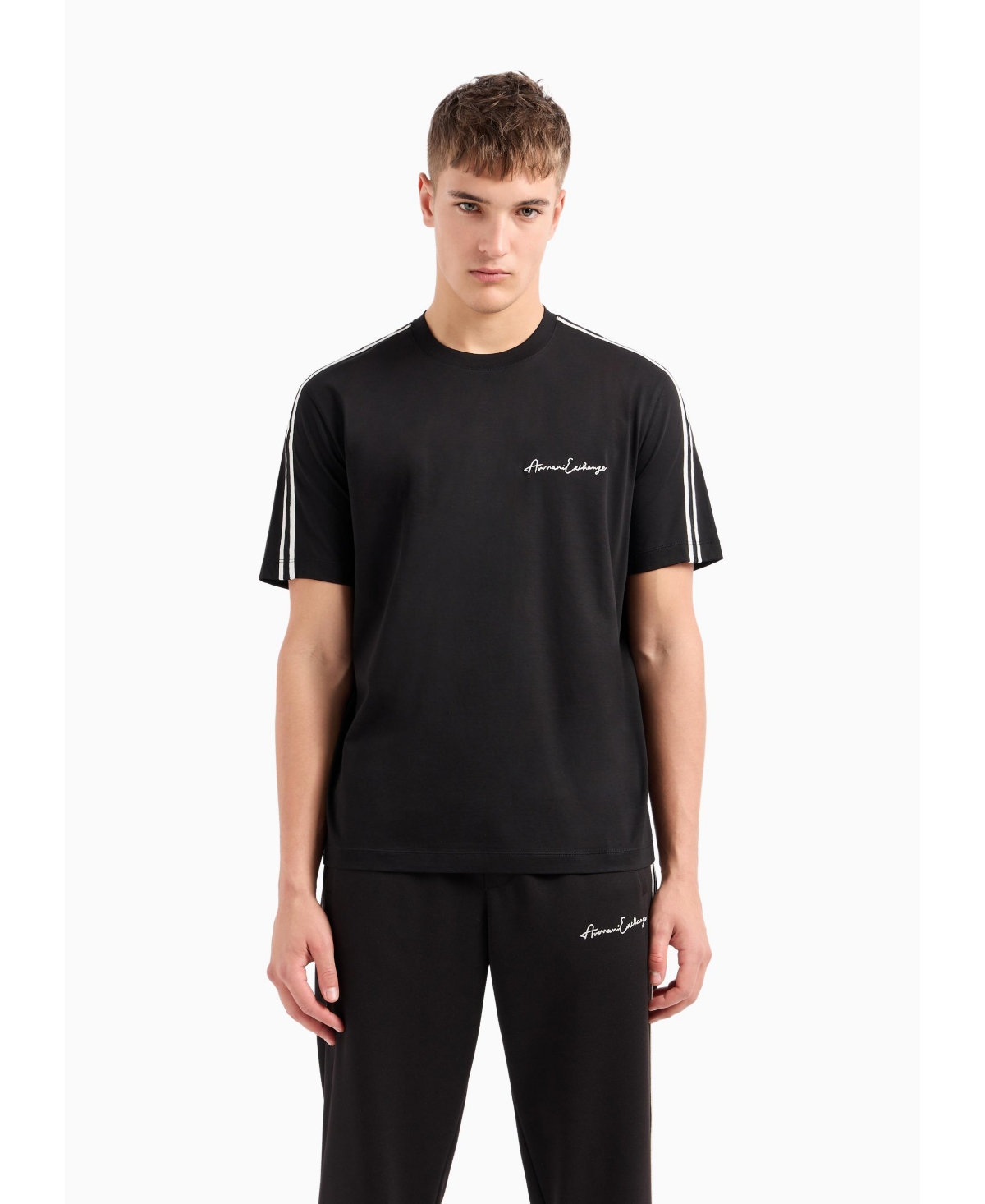 A|X Armani Exchange Men's Signature Logo T-Shirt