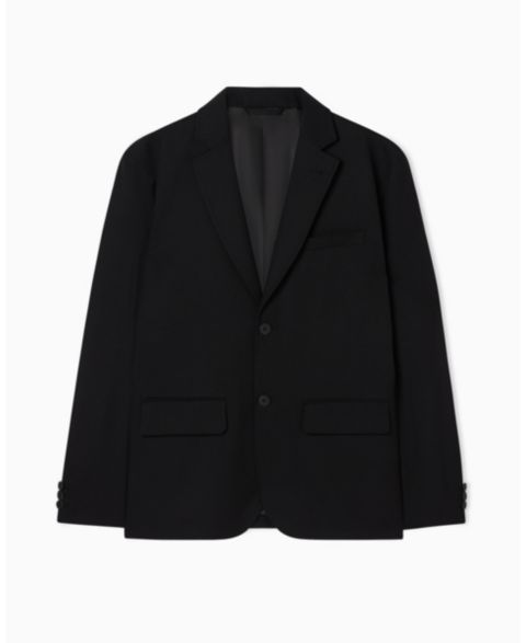 Мужской пиджак A|X Armani Exchange Regular Fit Blazer, цвет: Чёрный