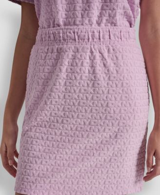 Women's Logo Jacquard Pull-On Mini Skirt