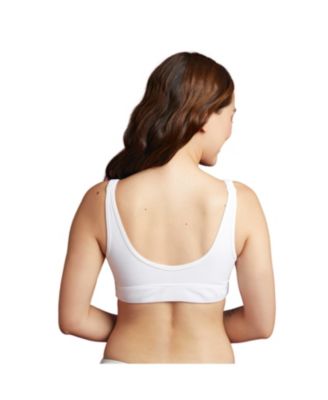 Women's Wireless Zip Front Bra