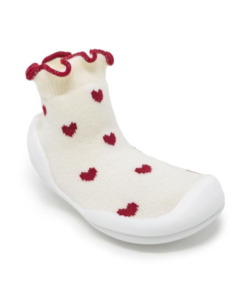 Обувь Komuello First Walk Sock Shoes Sweet Hearts для мальчиков-малышей