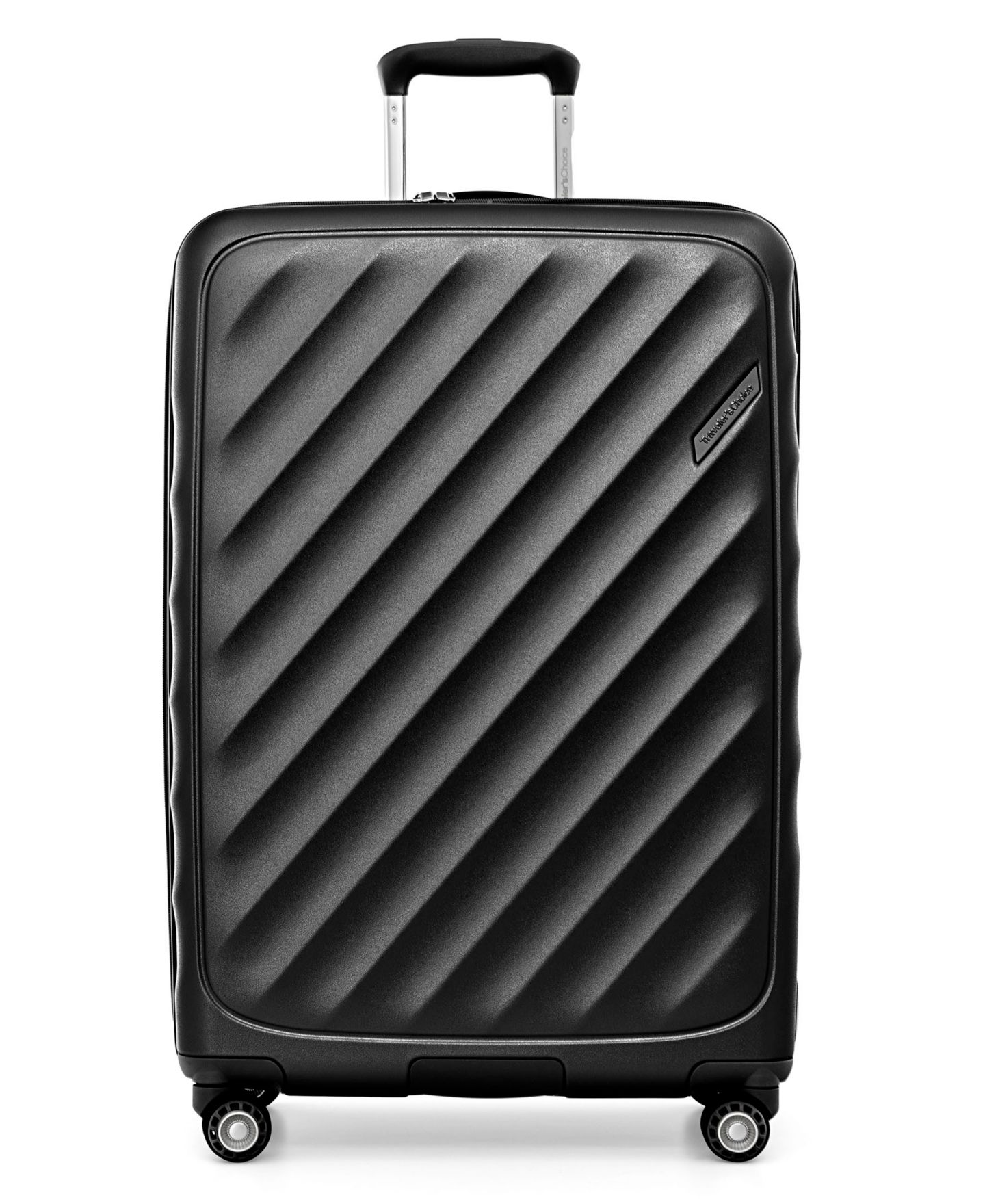 Чемоданы Traveler's Choice Elm 2-Pc. Carry-On Hardside Expandable Spinner Luggage Set, цвет: Чёрный — фото 2