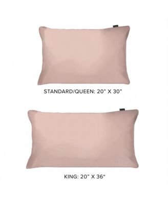 22 Momme 100% Mulberry Silk Pillowcase, Zipper, Machine Washable