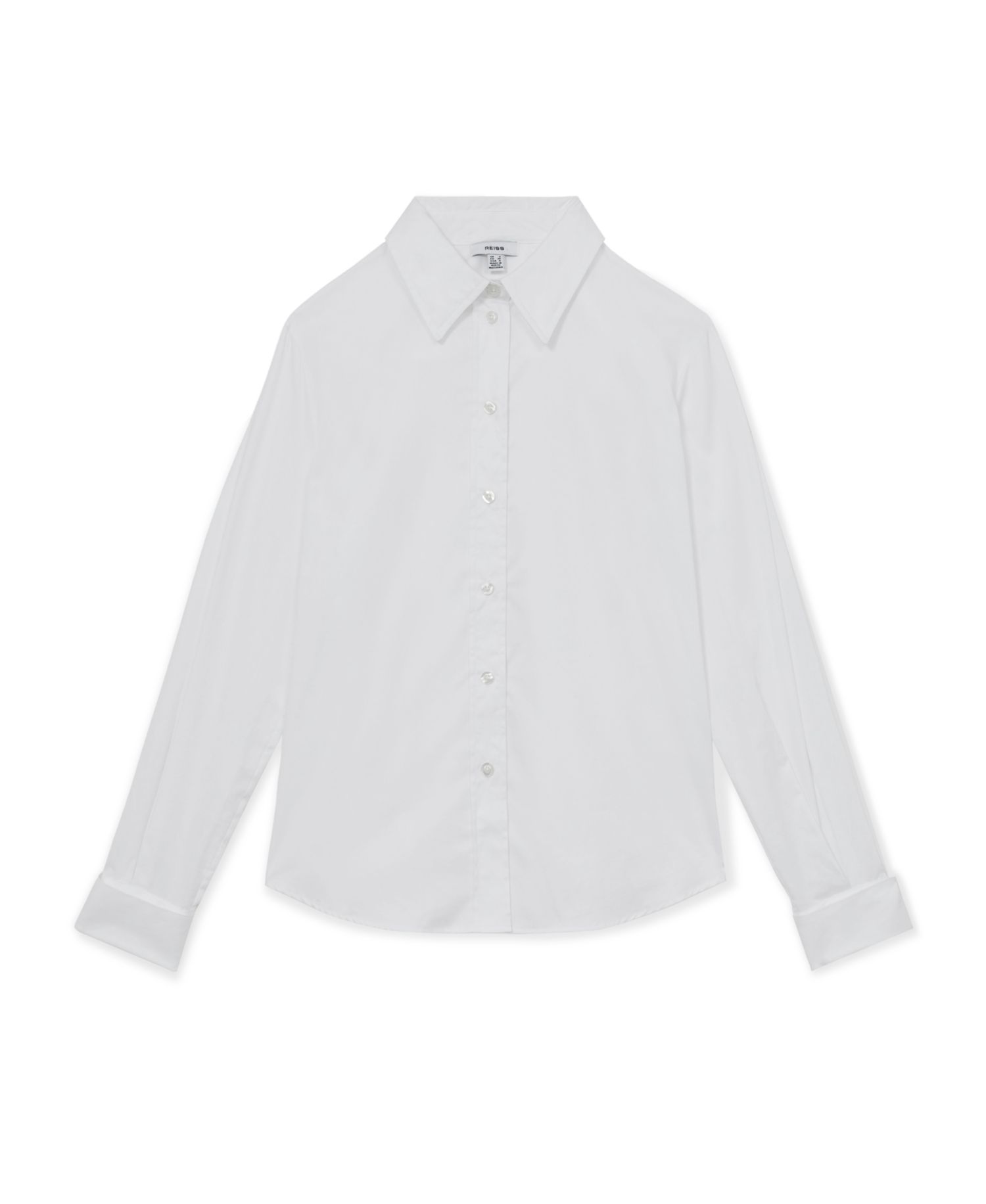 Women's Lottie Cotton-Sateen Folded-Cuff Shirt