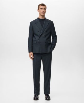 Men's Boston Slim-Fit Suit Trousers