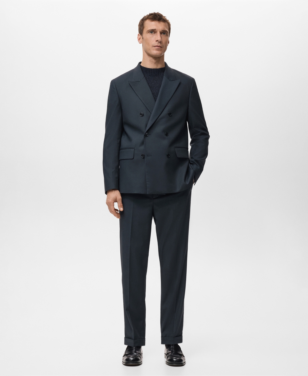 Mango Men's Boston Slim-Fit Suit Trousers