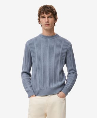 Men's Structured Knitted Sweater