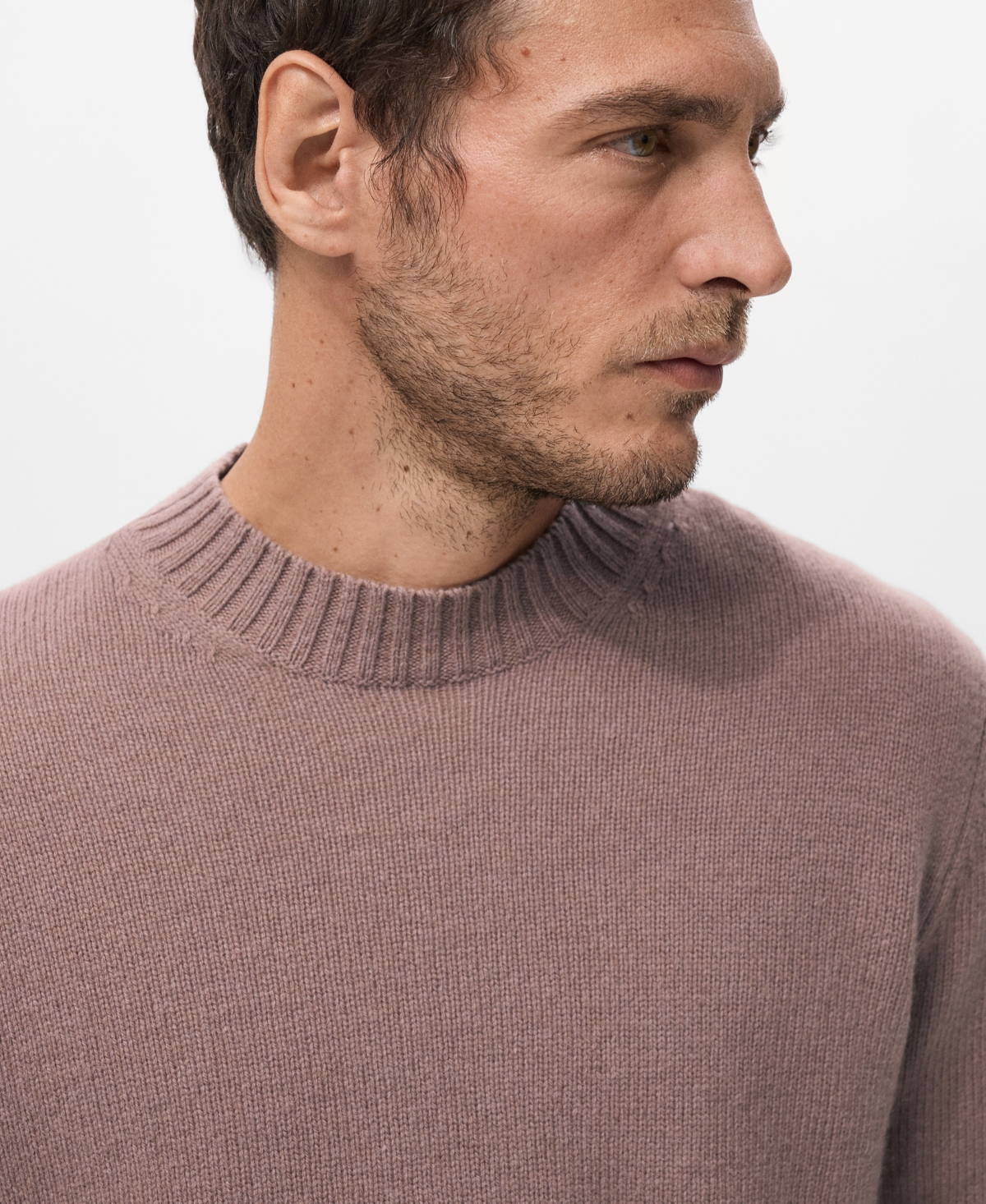 Mango Men's Italian Wool Knitted Sweater