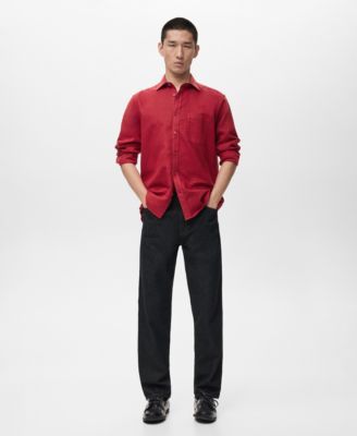 Men's Pocket Linen Shirt