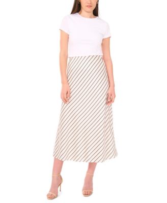 Women's Bias Maxi Skirt