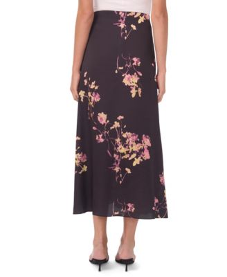 Women's A-Line Midi Slip Skirt