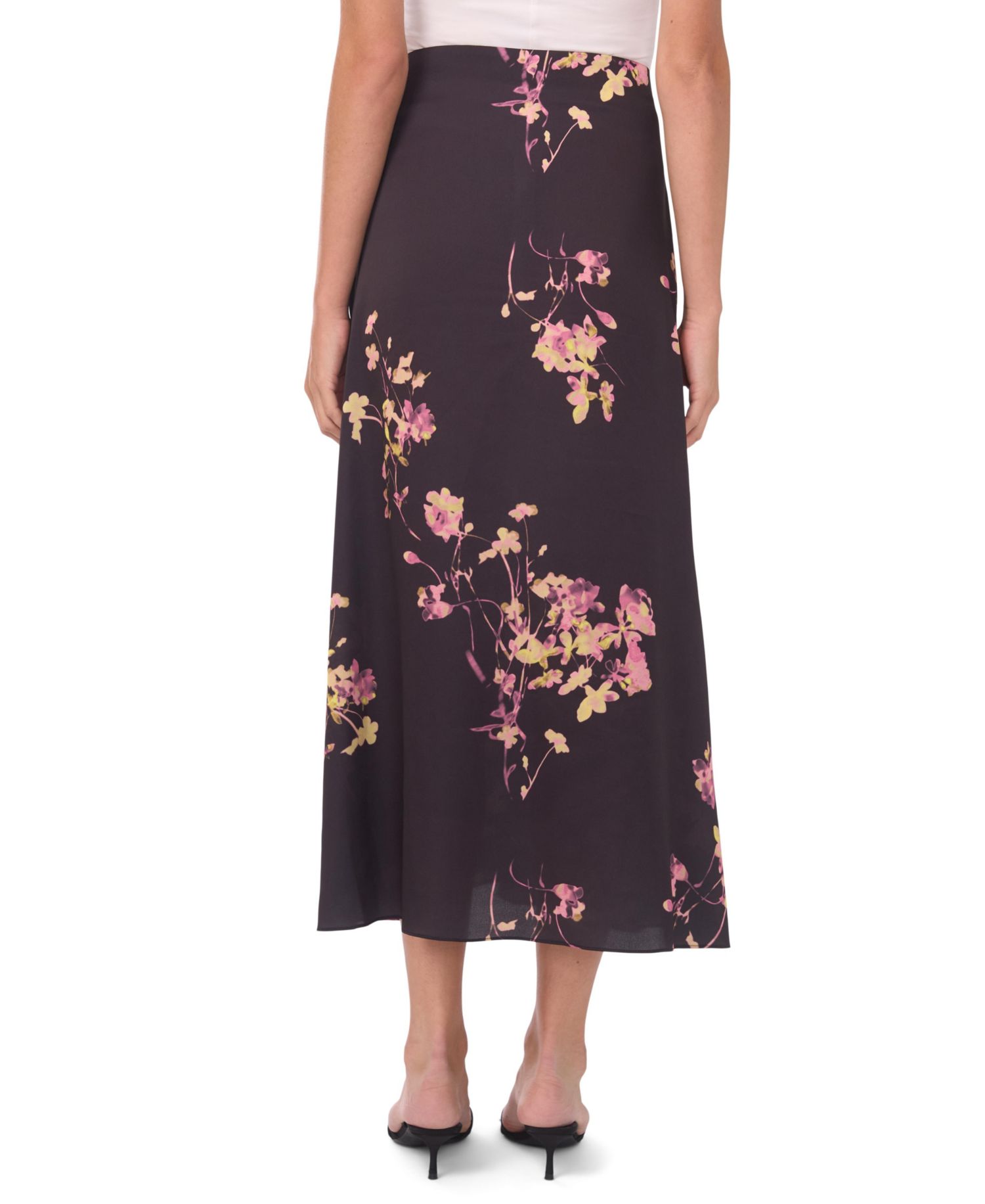 Women's A-Line Midi Slip Skirt