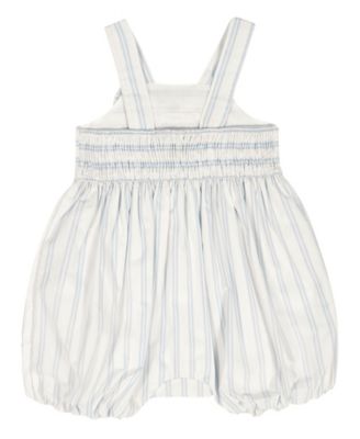 Baby Girls' Striped Romper & Headband, 2-Piece Set