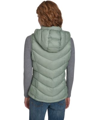 Women's Packable Hooded Puffer Vest
