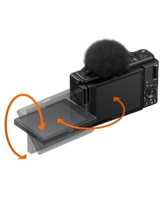 ZV-1F Vlogging Camera, Black with ACCVC1 Vlogger Accessory Kit