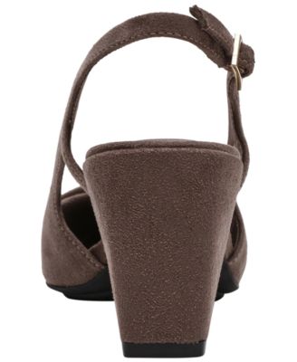 Women's Renetta Slingback Block Heel Pumps