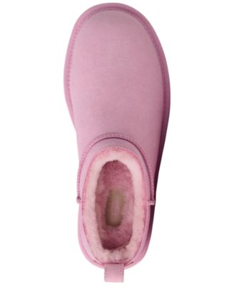 UGG Women's Classic Micro Pull Tab Round Toe Booties