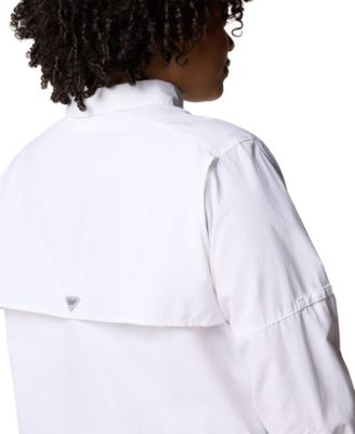 PFG Plus Size Long-Sleeve Outdoor Shirt