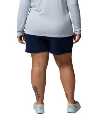 Plus Size Rugged Water Comfort Stretch Shorts