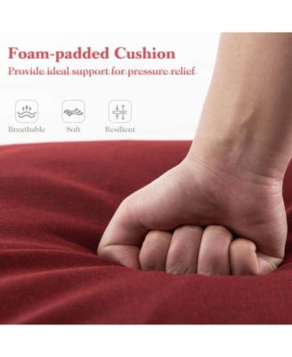 Patio Lounge Chair Recliner Chair with 3-Position Adjustable Backrest and Cushion