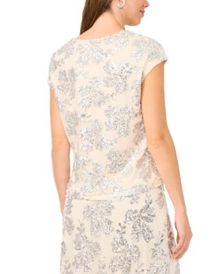 Women's V-Neck Short-Sleeve Top