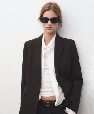 Women's Straight-Fit Suit Blazer