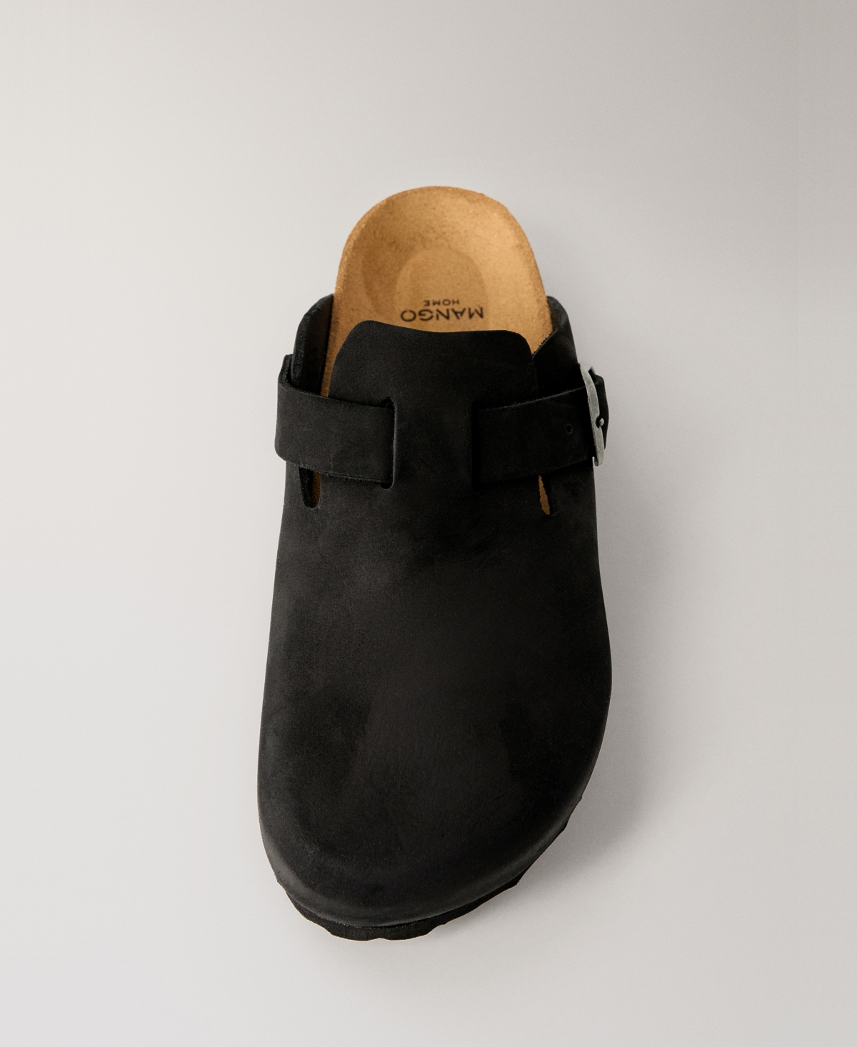 Mango Women's Leather Clog Shoes