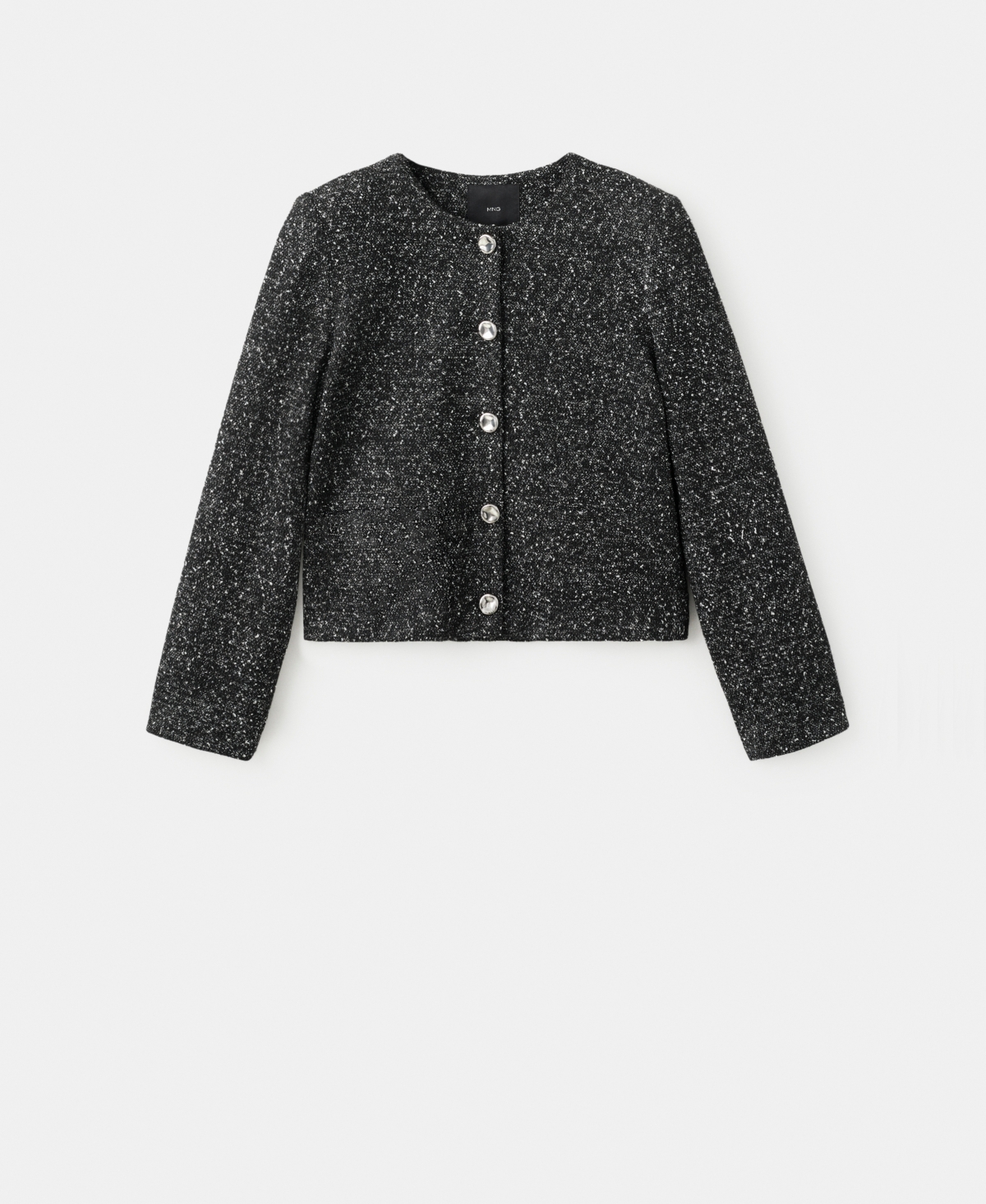 Mango Women's Flecked Cotton-Blend Jacket