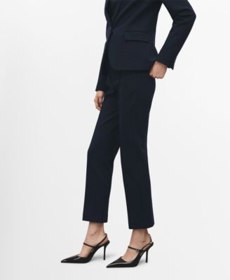 Women's Mid-Rise Suit Pants