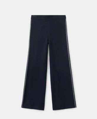 Women's Contrast Stripe Straight Pants