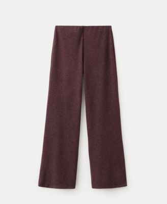 Women's Elastic Waistband Knitted Pants