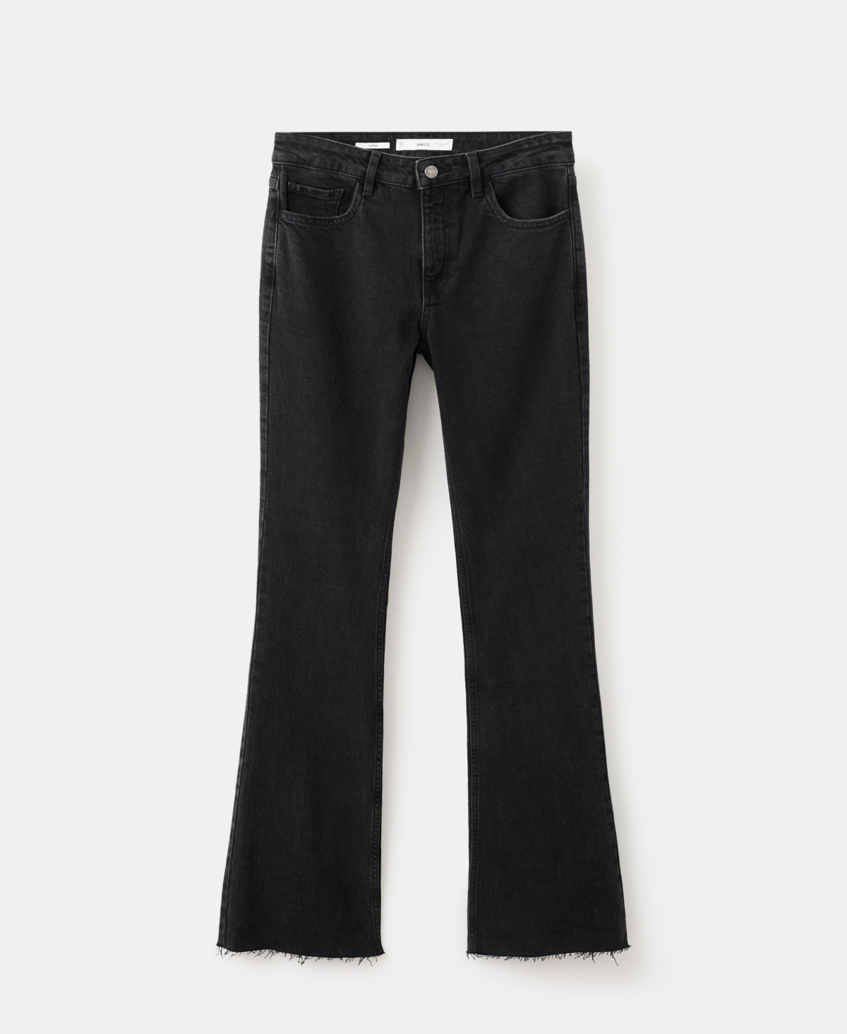 Mango Women's Fiona Flared Mid-Rise Jeans